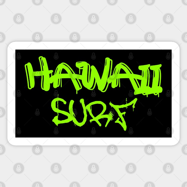 Hawaii surf Sticker by BjornCatssen